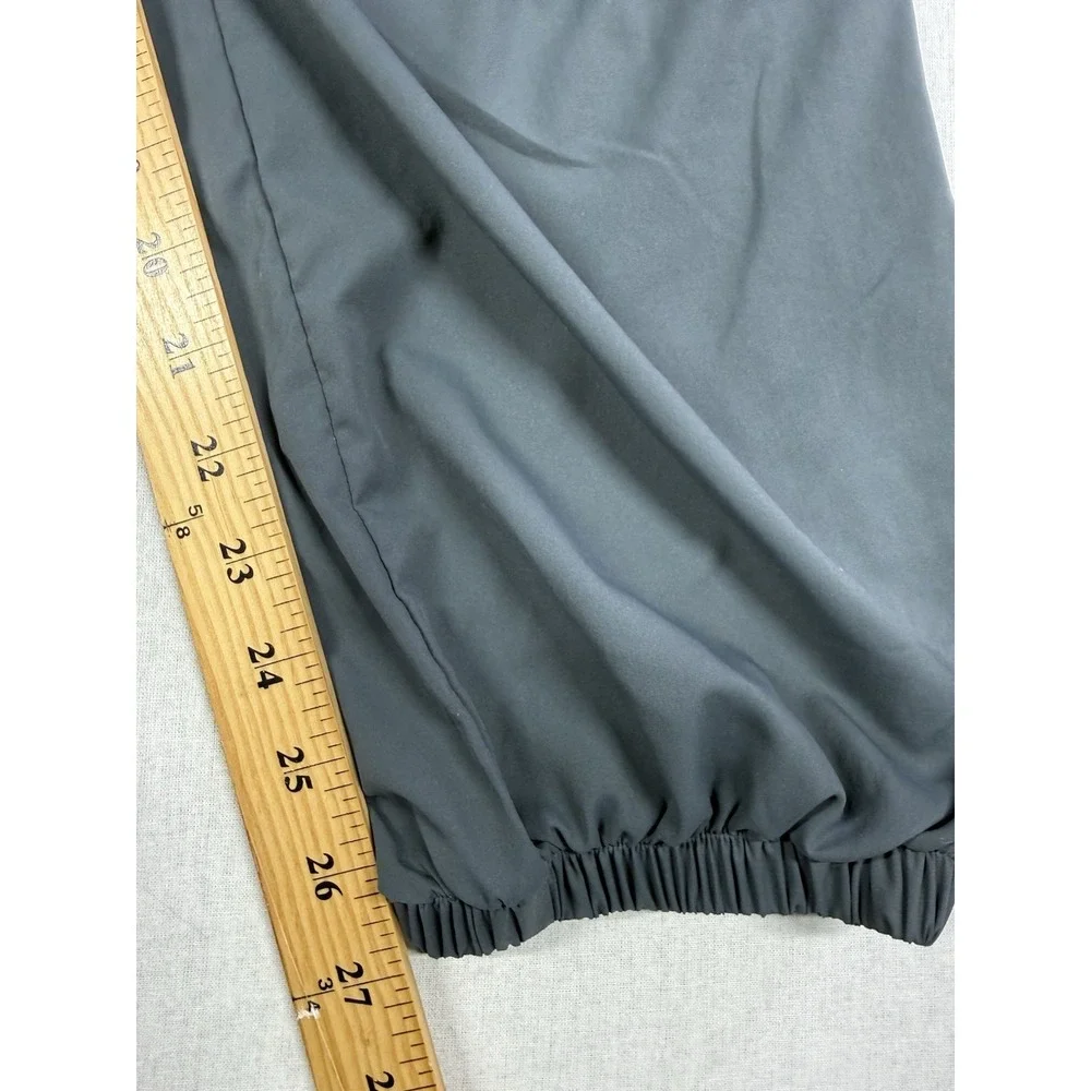 Paskho Balloon‎ Pants Serene Joggers Sz L Gray Relaxed Boho Travel Athleisure